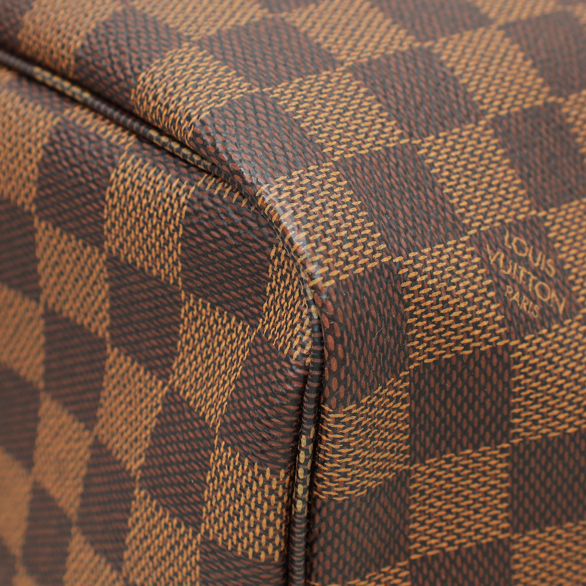 Louis Vuitton Damier Ebene Neverfull MM Bag