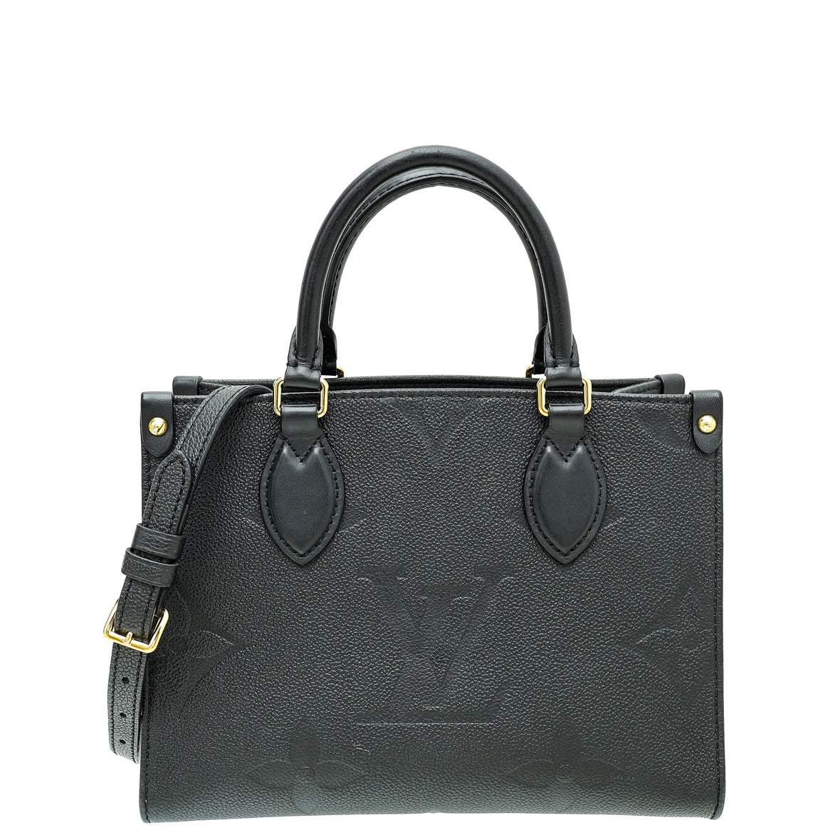 Louis Vuitton Noir Monogram Empreinte Onthego PM Bag