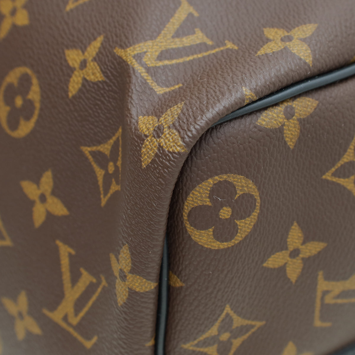 Louis Vuitton Monogram Black Keepall Bandouliere 45 Bag