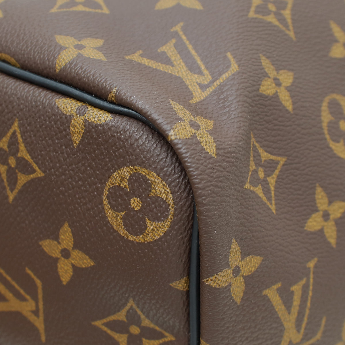 Louis Vuitton Monogram Black Keepall Bandouliere 45 Bag