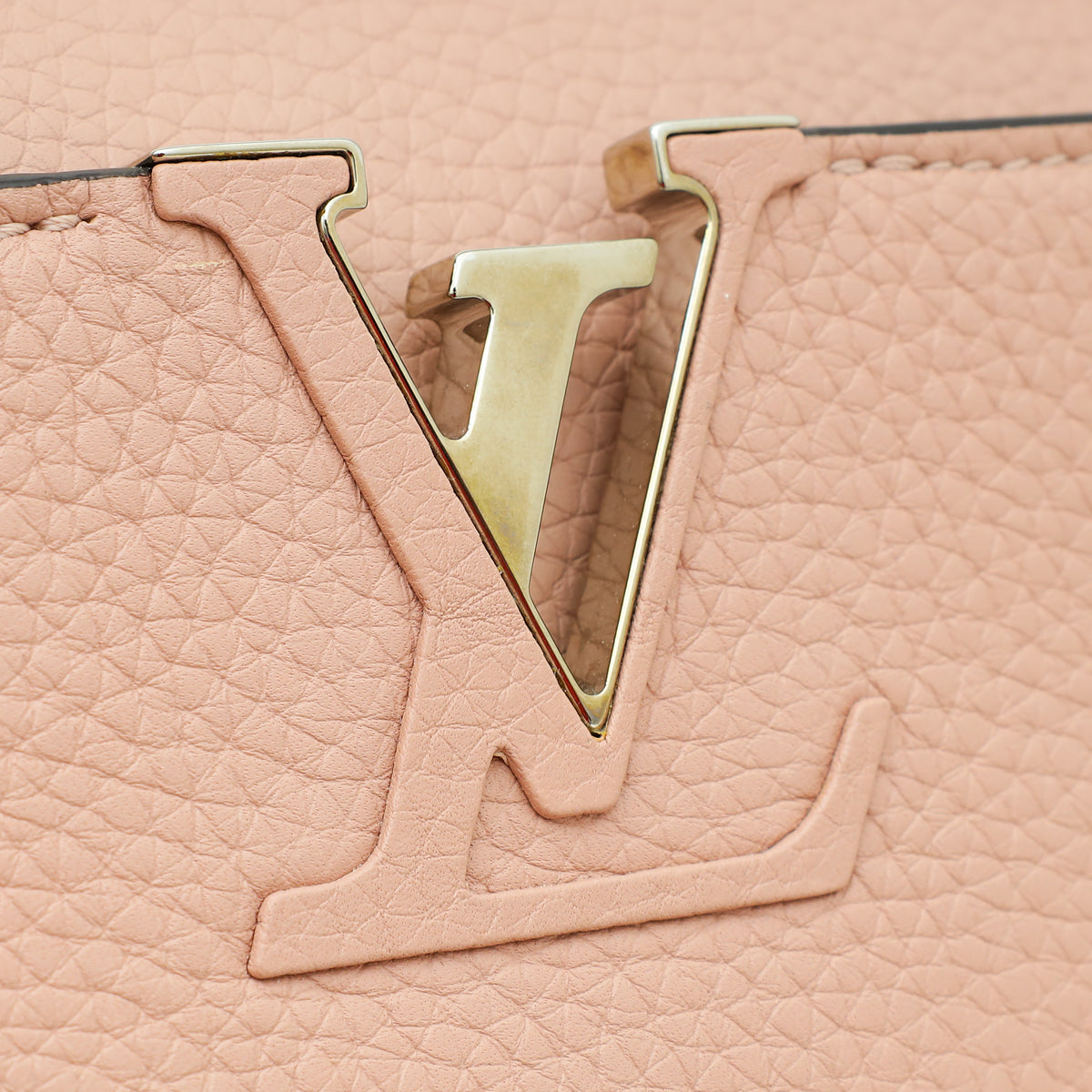 Louis Vuitton Rose Ballerine Capucines MM Bag