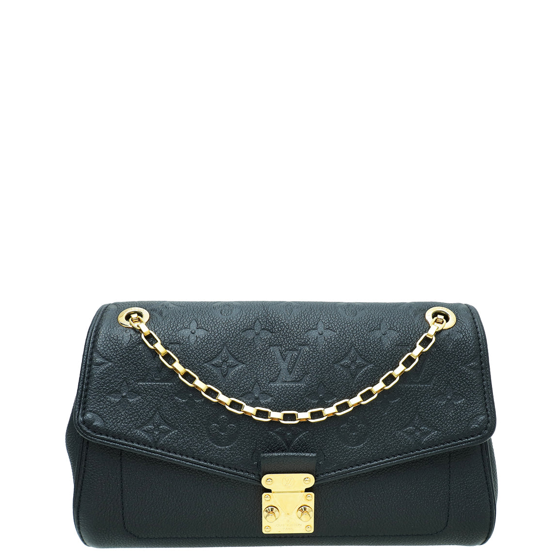 Louis Vuitton Black Monogram Empreinte Saint Germain PM Bag