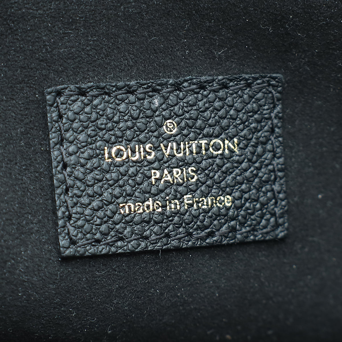 Louis Vuitton Black Monogram Empreinte Saint Germain PM Bag