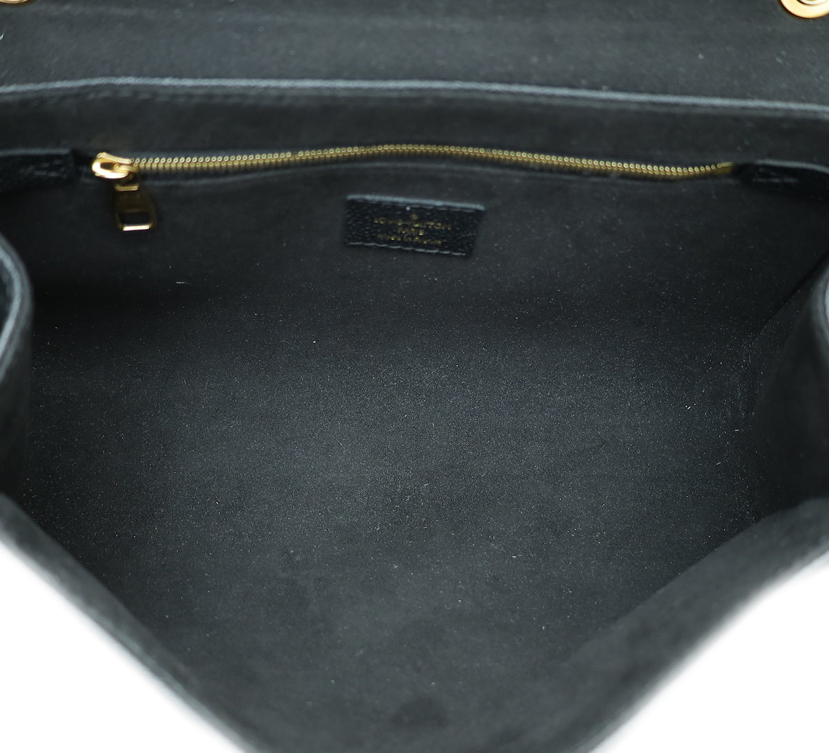 Louis Vuitton Black Monogram Empreinte Saint Germain PM Bag