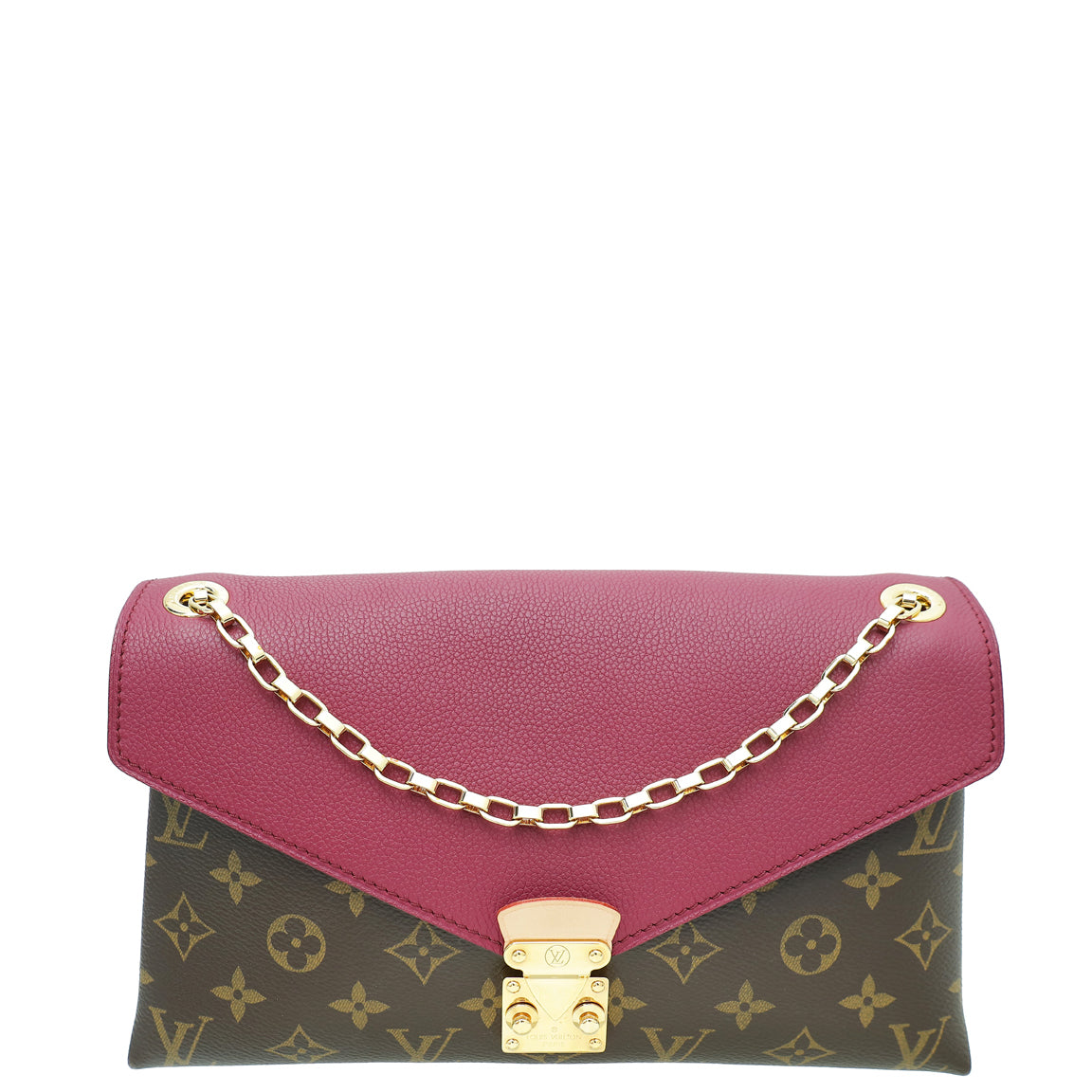 Louis Vuitton Monogram Grape Pallas Chain Shoulder Bag