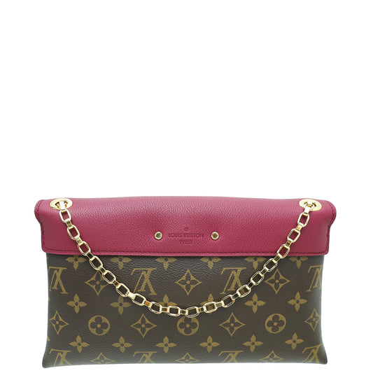 Louis Vuitton Monogram Grape Pallas Chain Shoulder Bag