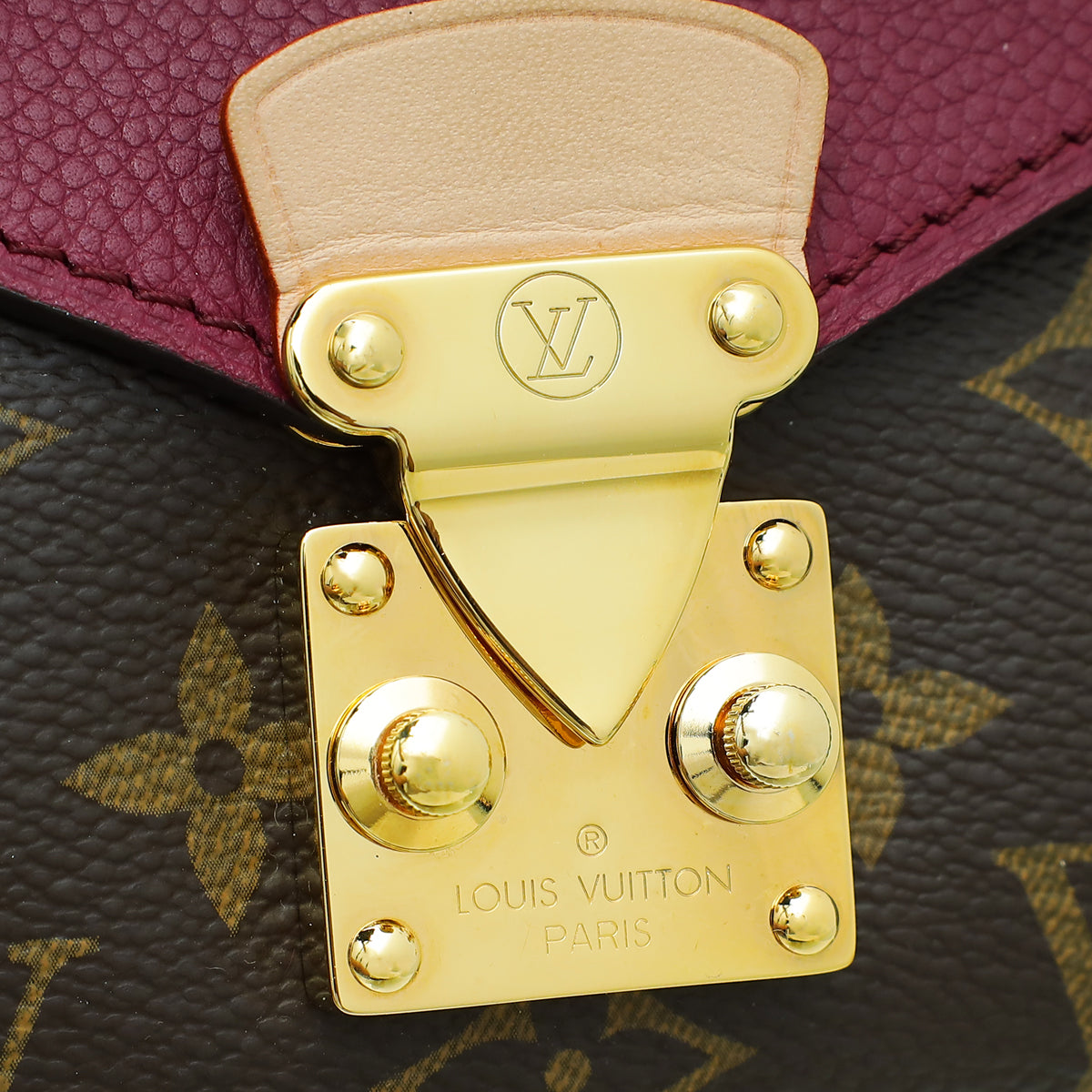 Louis Vuitton Monogram Grape Pallas Chain Shoulder Bag