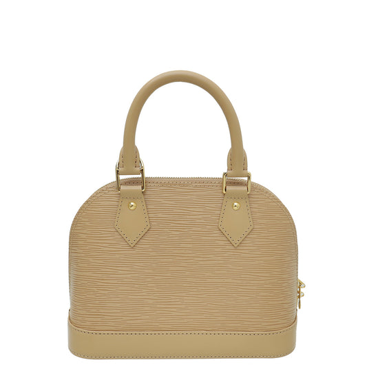 Louis Vuitton Camel Alma BB Sporty Bag