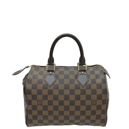 Louis Vuitton Damier Ebene Speedy 25 Bag