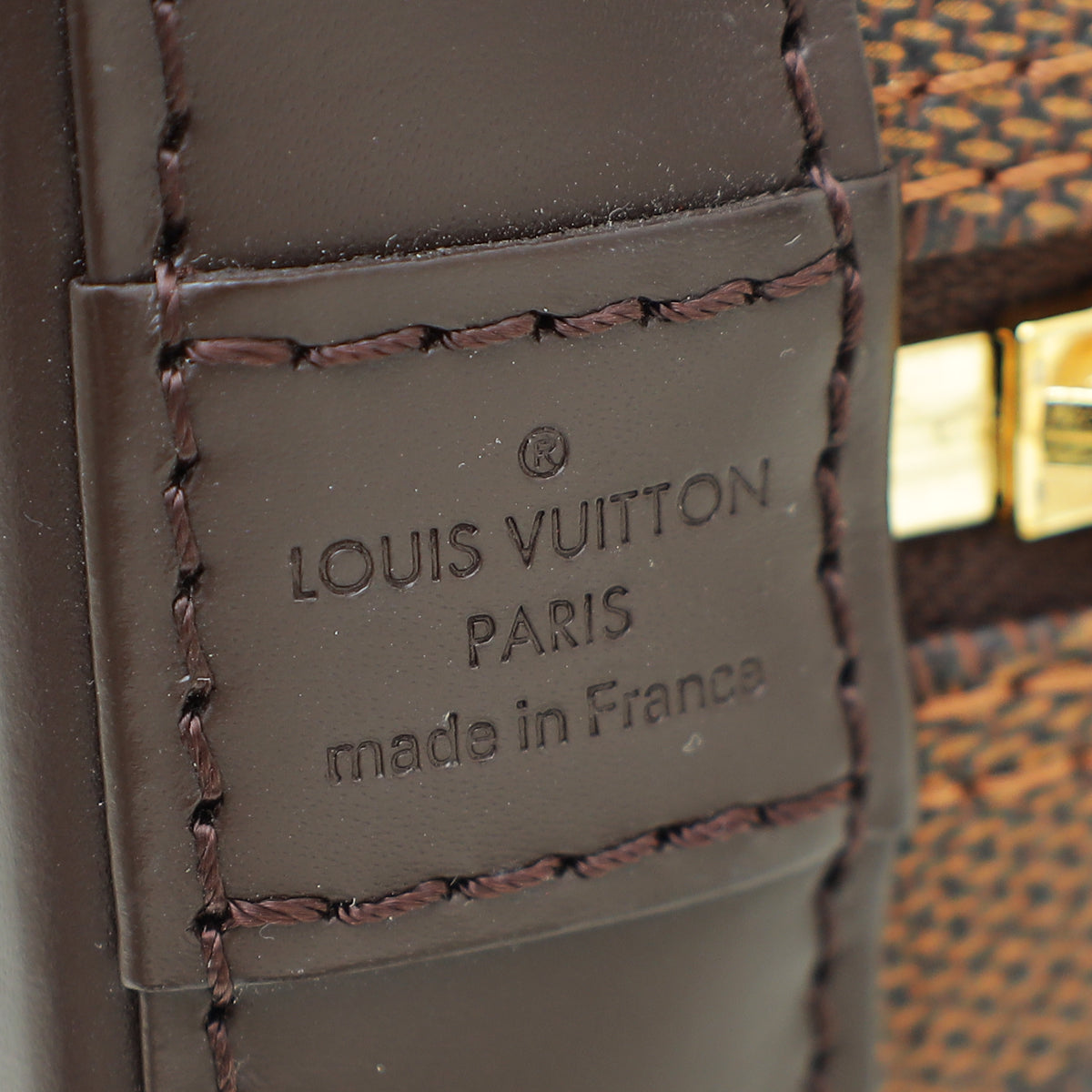 Louis Vuitton Damier Ebene Alma BB Bag