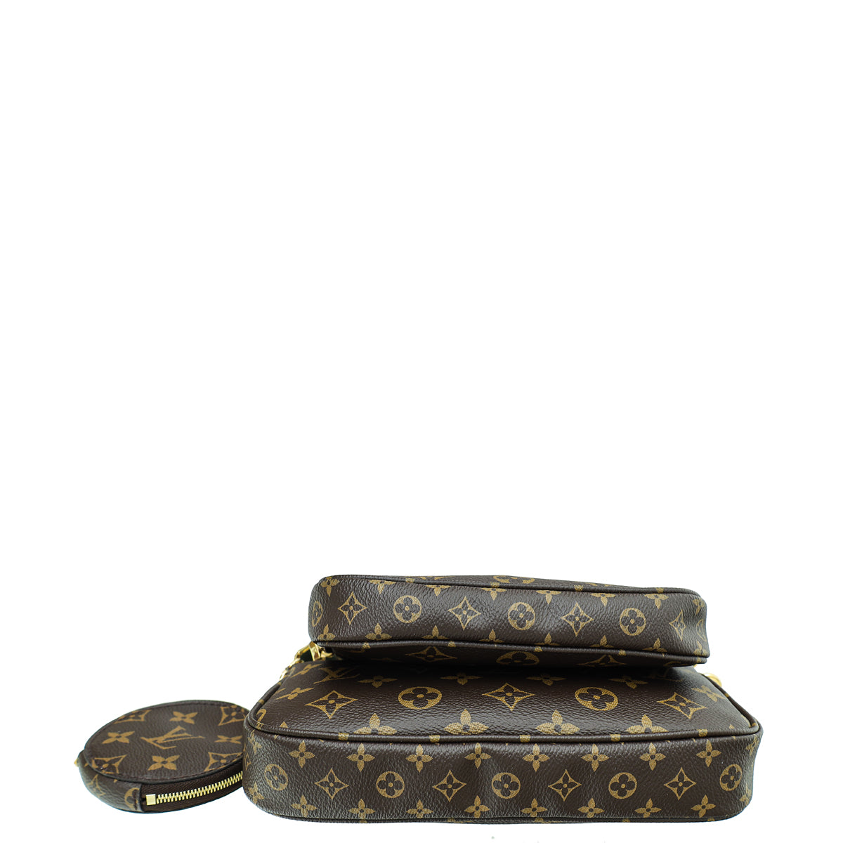 Louis Vuitton Monogram Khaki Multi Pochette Accessoires Bag