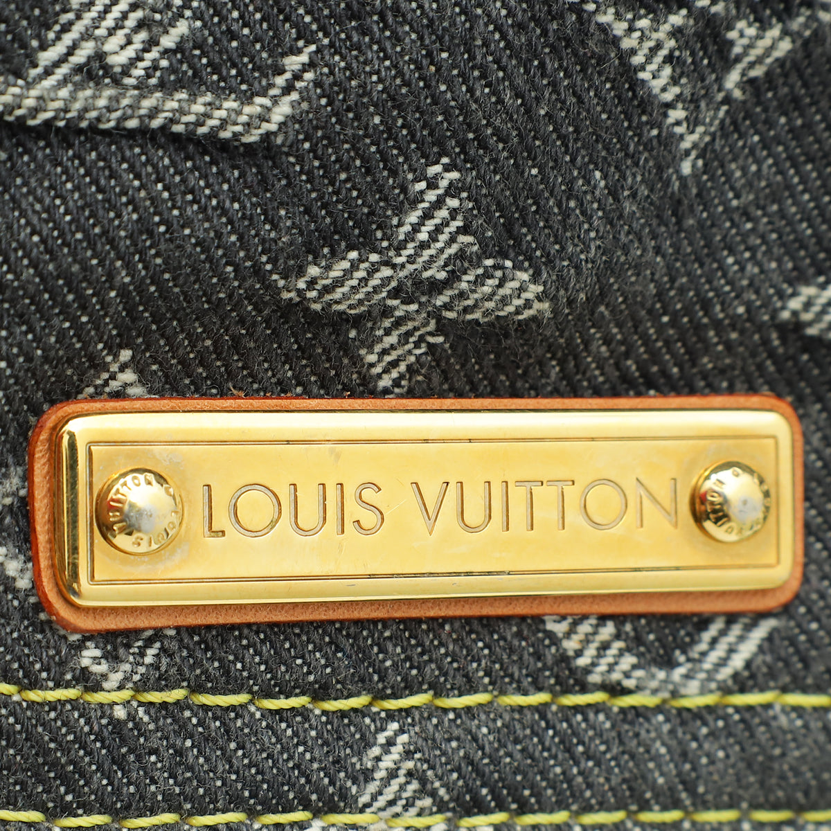 Louis Vuitton Bicolor Ltd. Ed. Monogram Denim Patchwork Speedy Bag (W/ M.A initials)