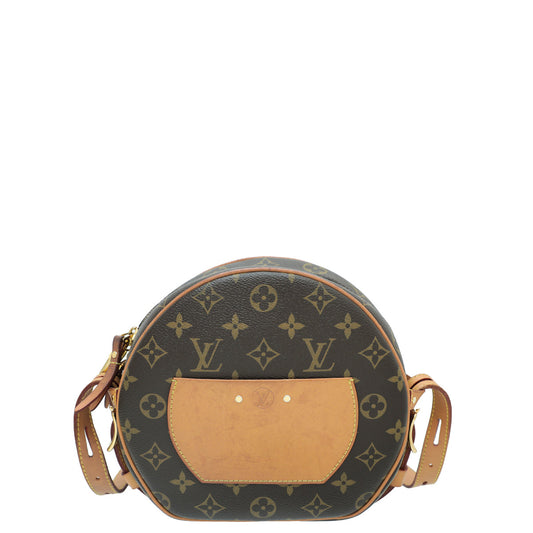 Louis Vuitton Brown Monogram Boite Chapeau Souple MM Bag