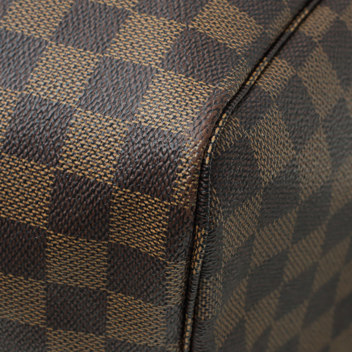 Louis Vuitton Damier Ebene Neverfull GM Bag W/ MGCV INITIALS