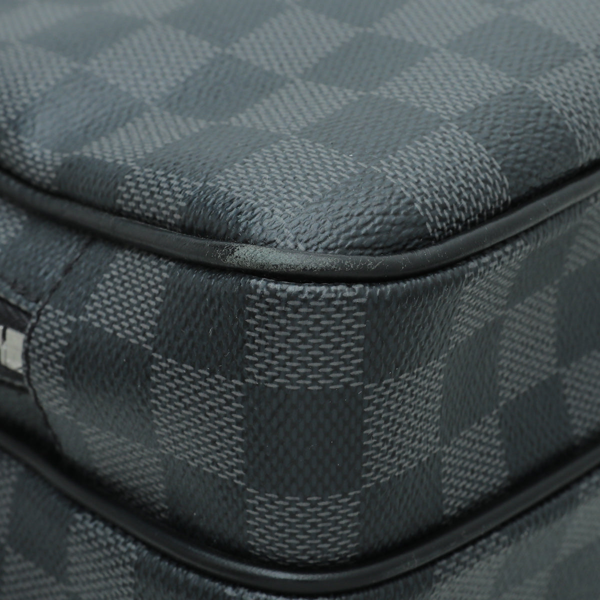 Louis Vuitton Ebene Graphite Leoh Messenger Bag