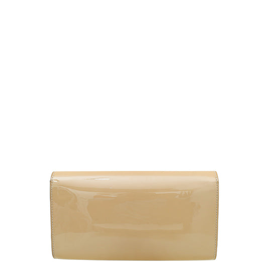 Louis Vuitton Nude Vernis Louise Clutch