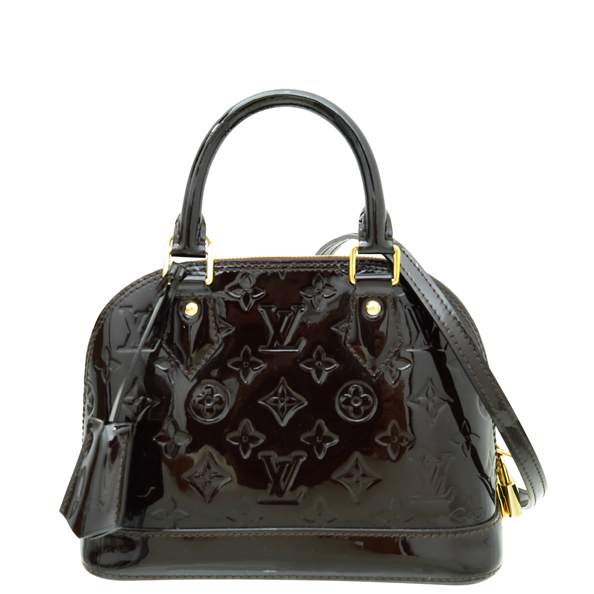 Louis Vuitton Amarante Monogram Vernis Alma BB Bag