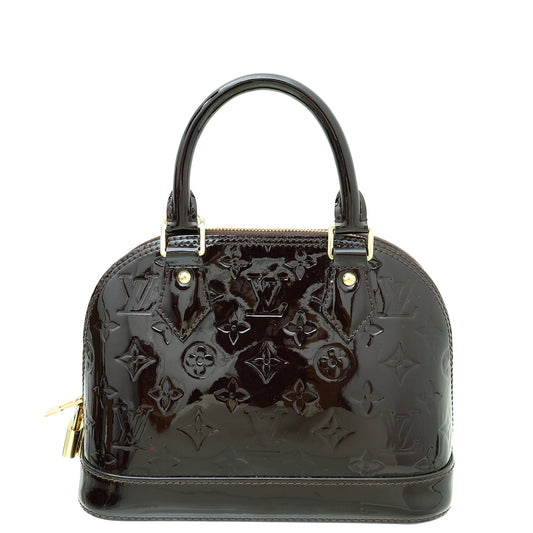 Louis Vuitton Amarante Monogram Vernis Alma BB Bag