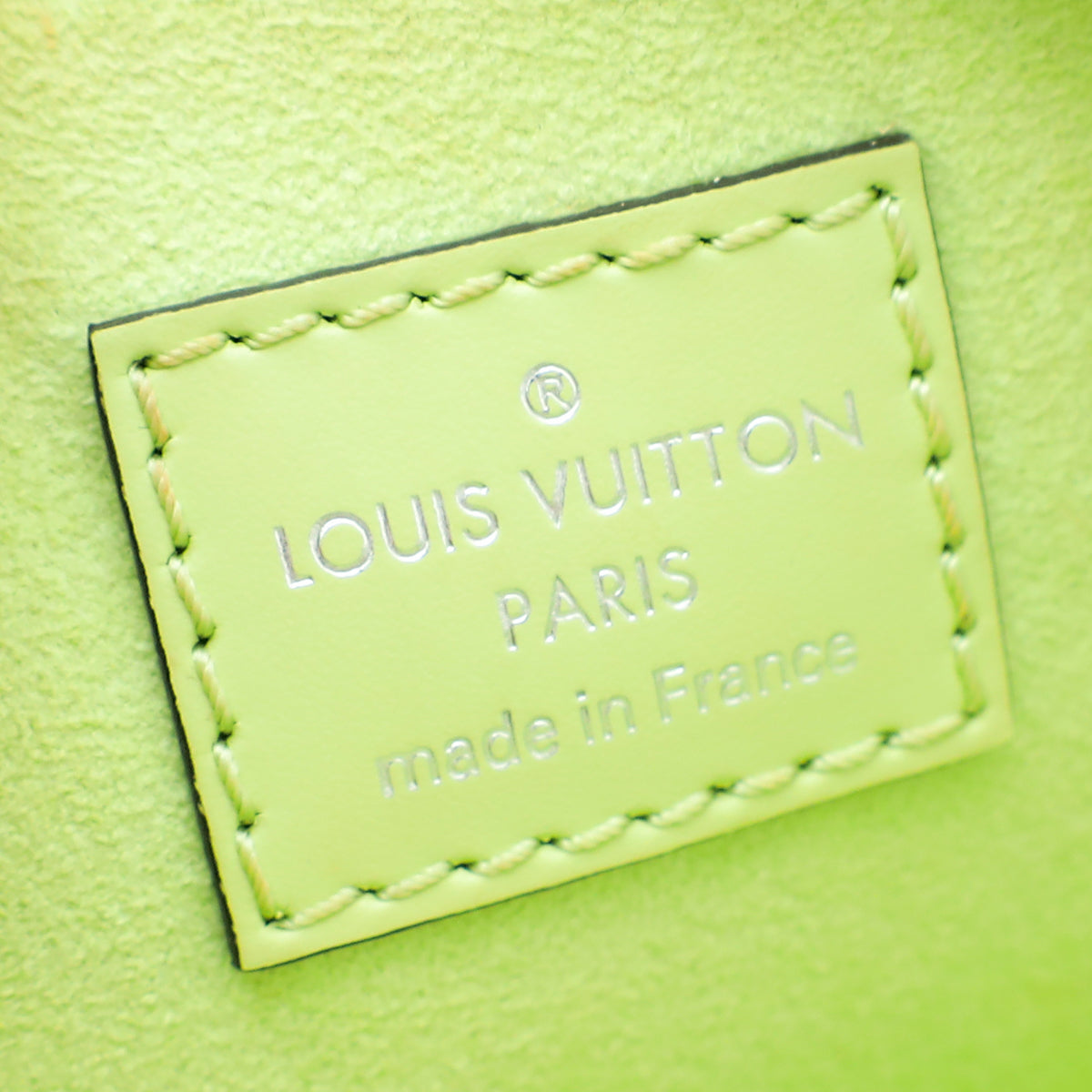 Louis Vuitton Vert Noto Nano Alma Bag