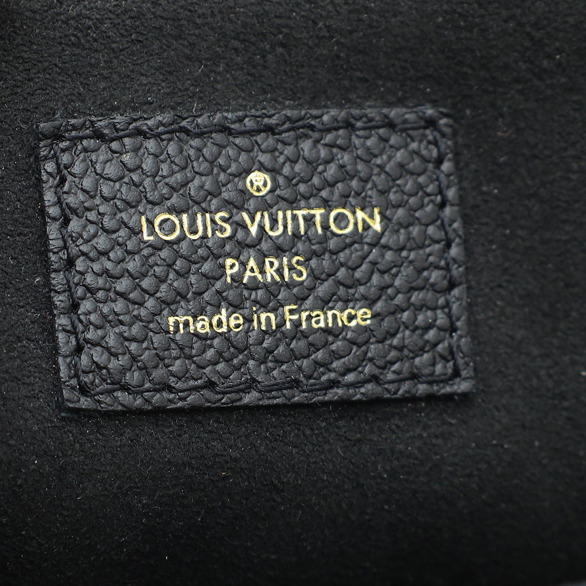 Louis Vuitton Black Monogram Empreinte Vavin PM Bag