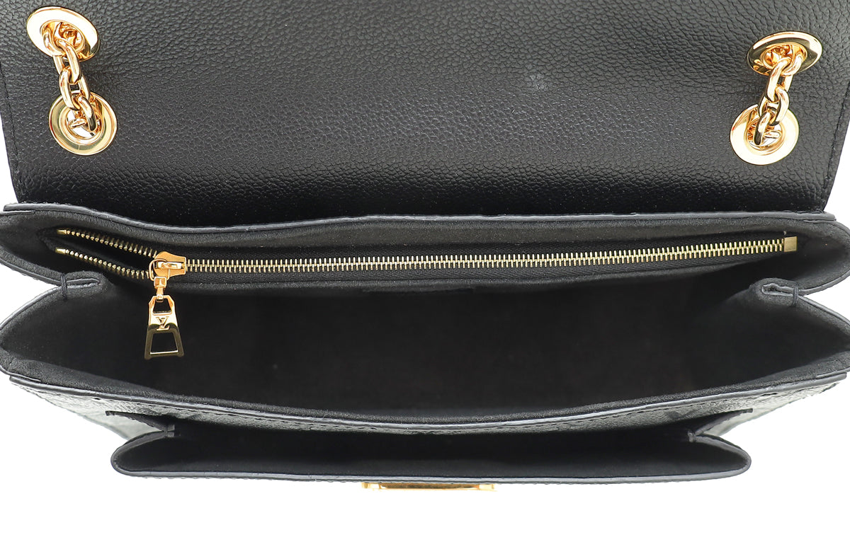 Louis Vuitton Black Monogram Empreinte Vavin PM Bag