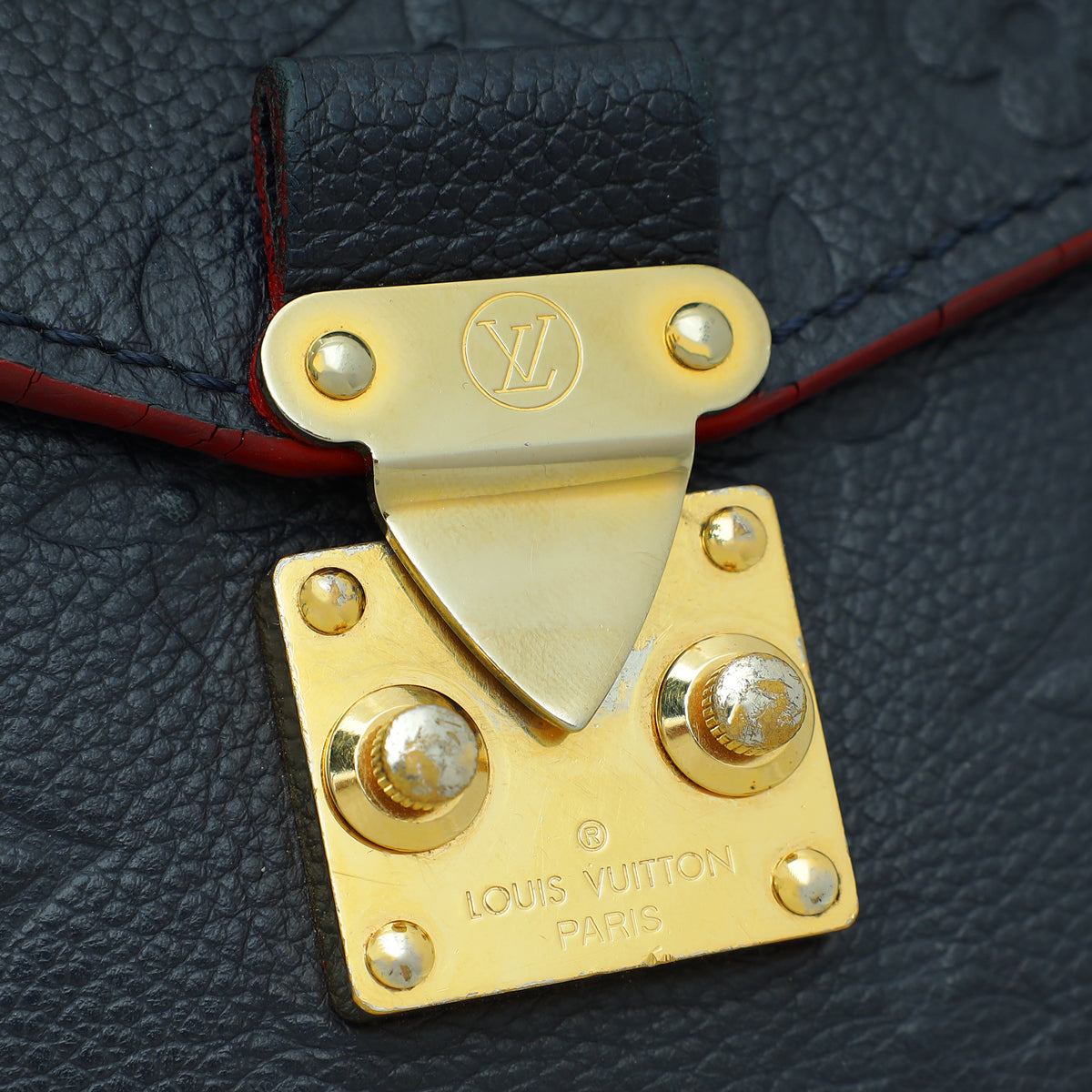 Louis Vuitton Bicolor Monogram Empreinte Pochette Metis Bag