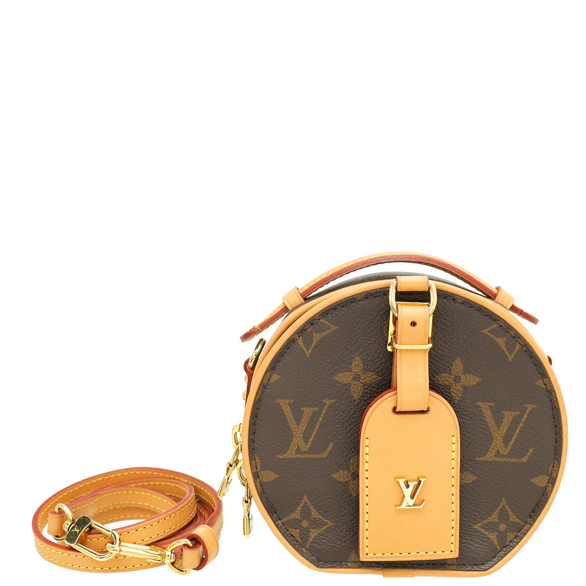 Louis Vuitton Brown Monogram Mini Boîte Chapeau Bag