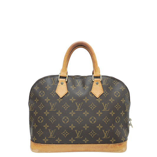 Louis Vuitton Brown Monogram Alma PM Bag