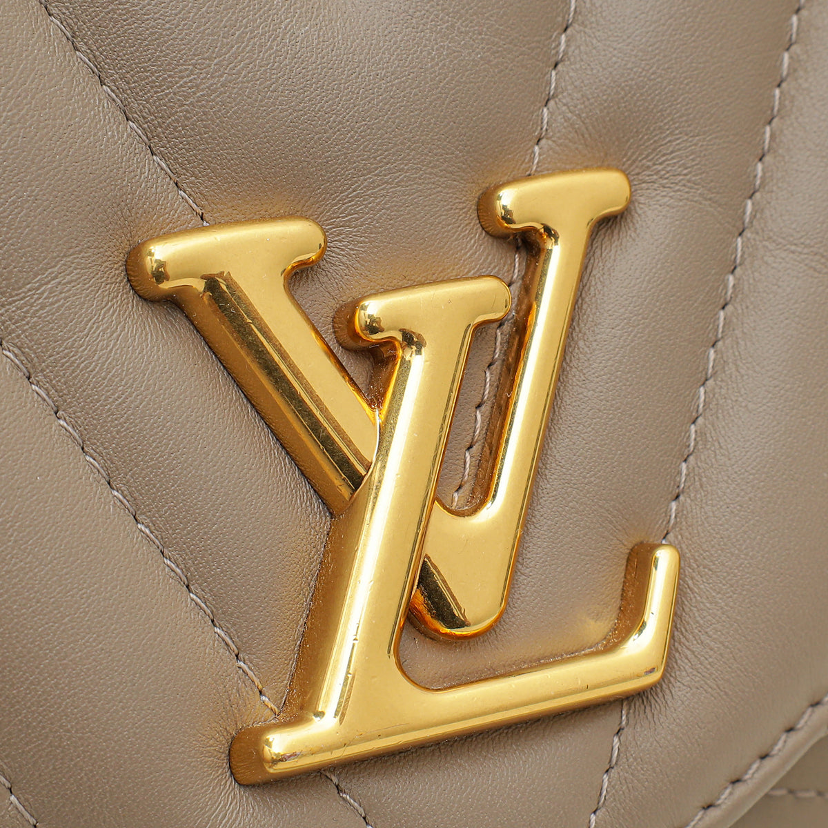 Louis Vuitton Taupe New Wave Chain Bag