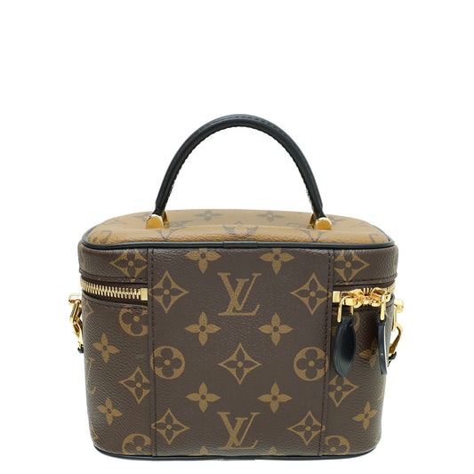 Louis Vuitton Monogram Reverse Vanity PM Bag