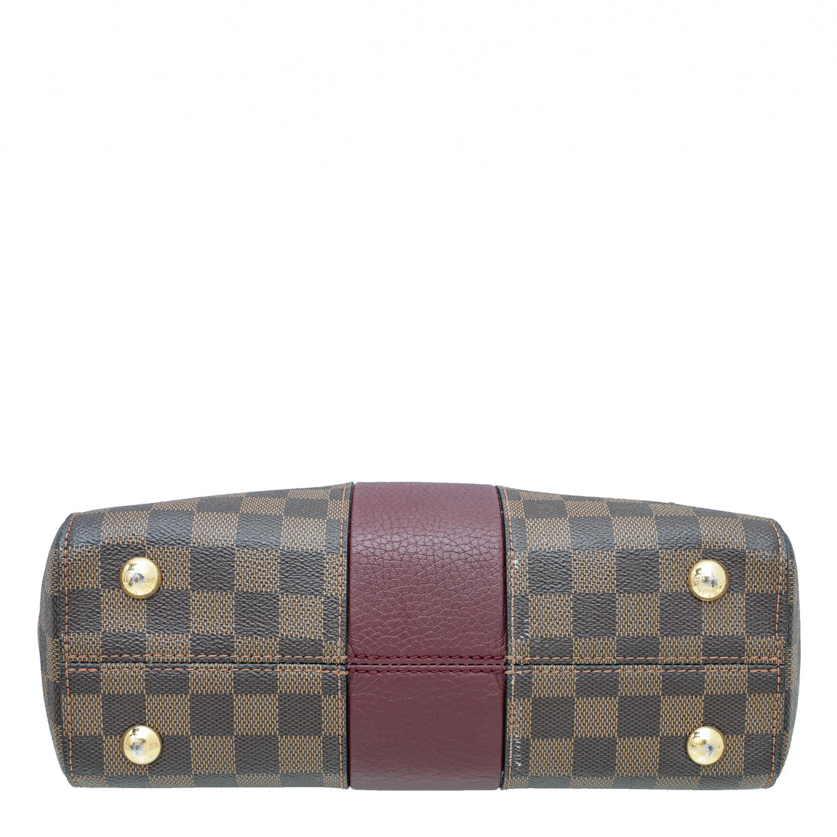 Louis Vuitton Ebene Bordeaux Bond Street Bag w/AA Initial