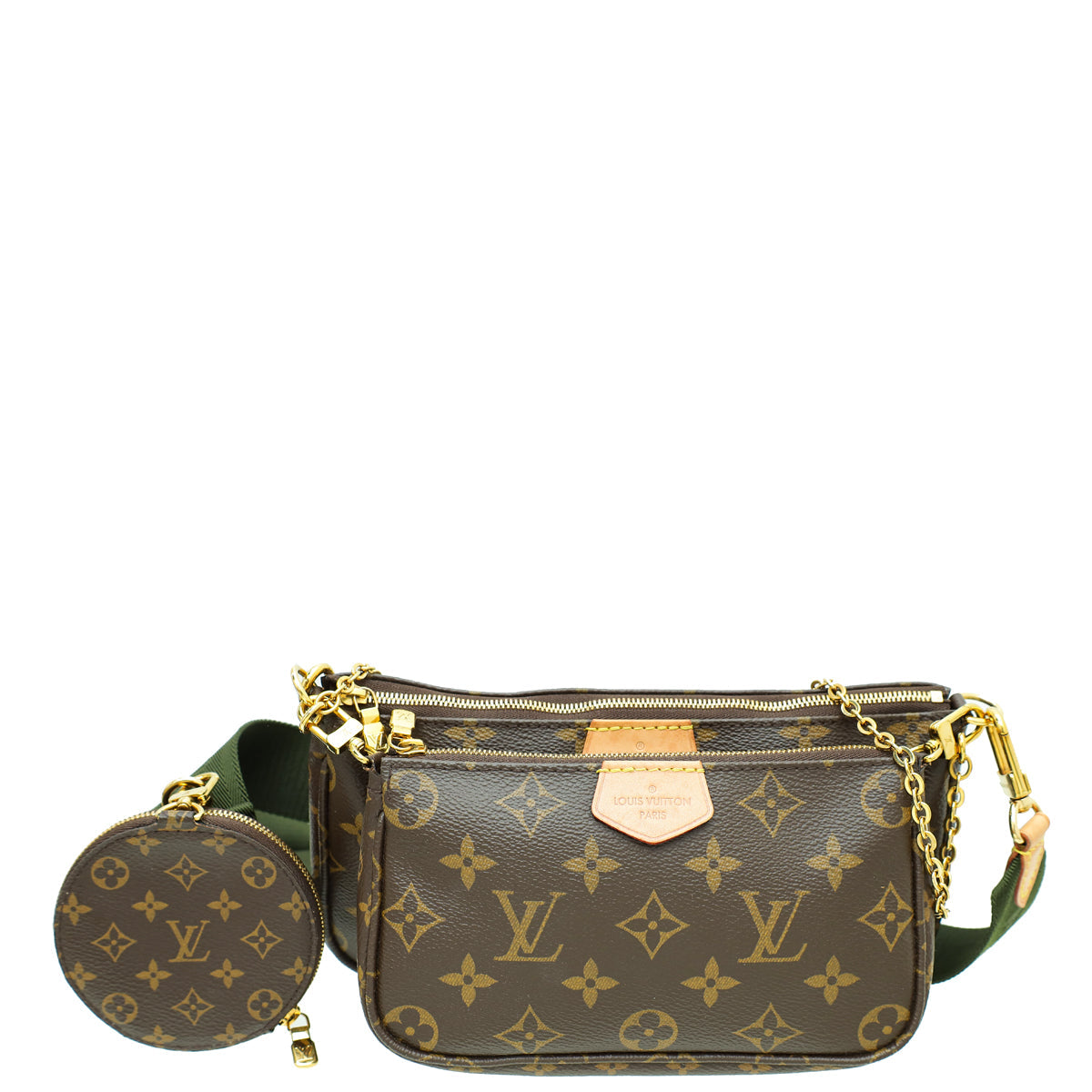 Louis Vuitton Bicolor Monogram Multi Pochette Accessories Bag