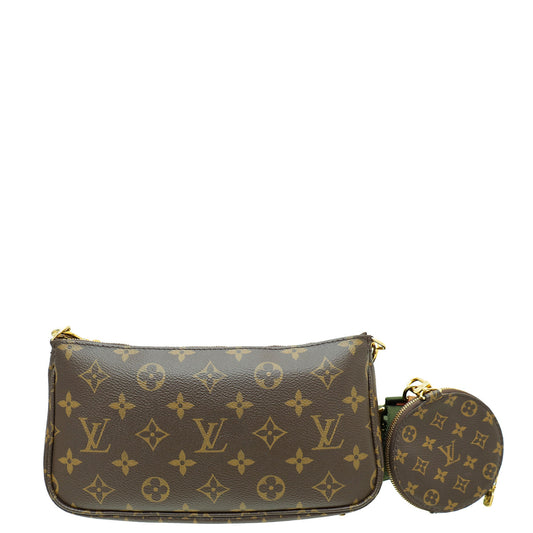 Louis Vuitton Bicolor Monogram Multi Pochette Accessories Bag