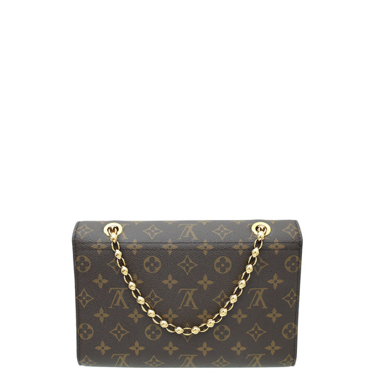 Louis Vuitton Monogram Black Victoire Bag