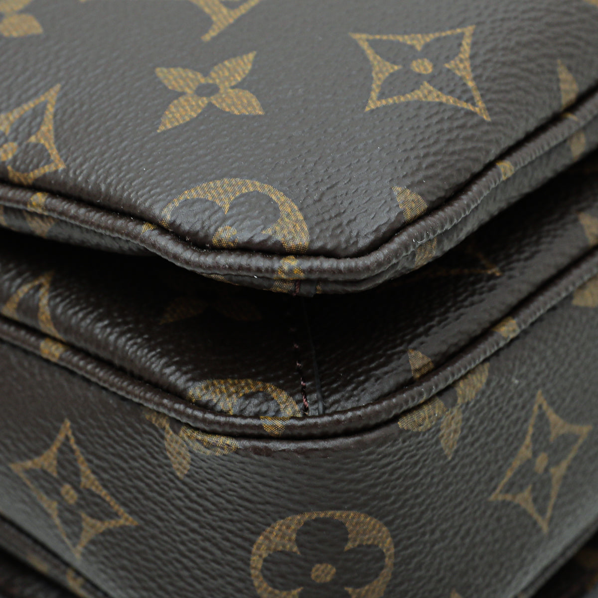 Louis Vuitton Brown Monogram Pochette Metis Bag