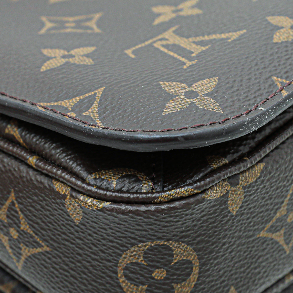 Louis Vuitton Brown Monogram Pochette Metis Bag