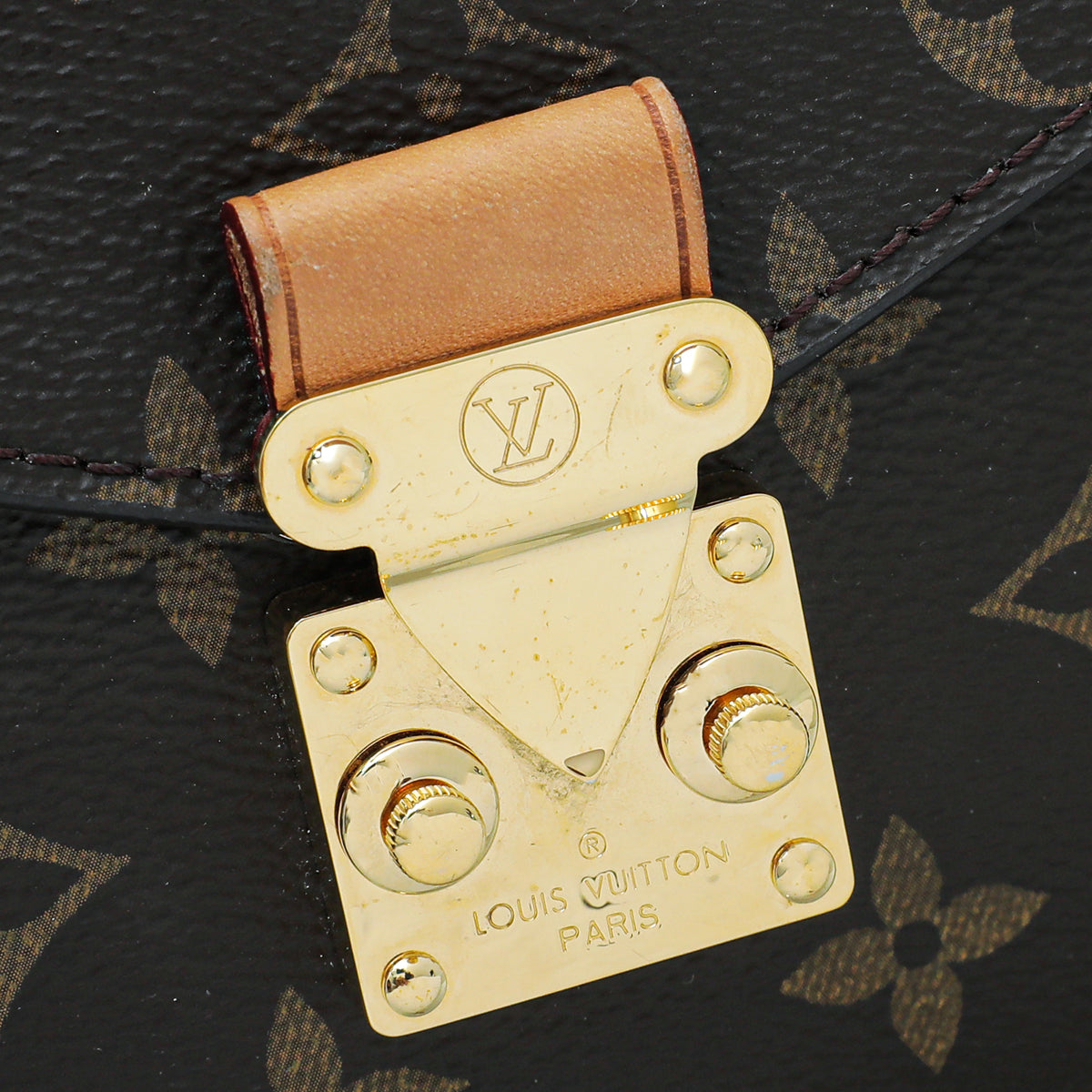 Louis Vuitton Brown Monogram Pochette Metis Bag