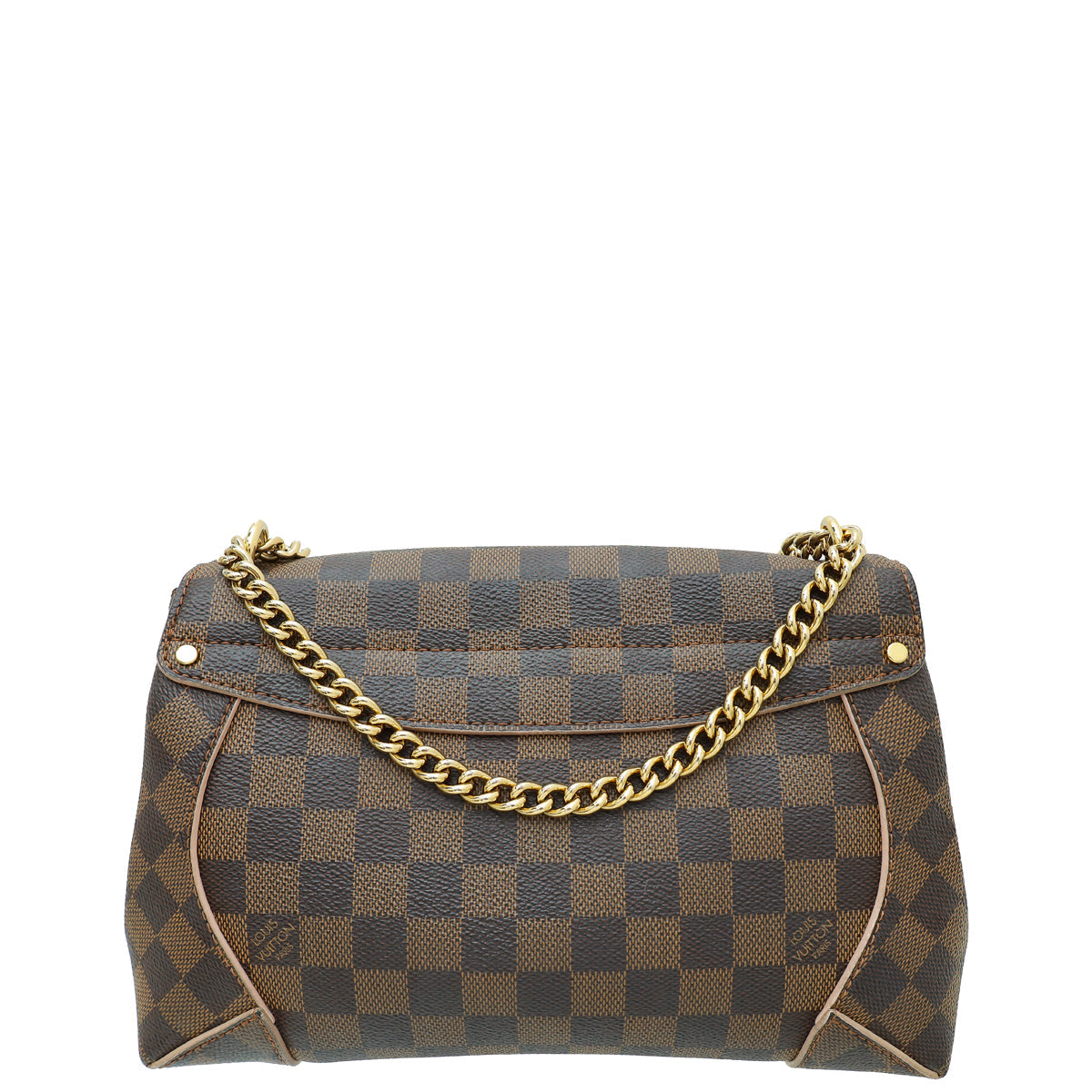 Louis Vuitton Damier Ebene Caissa Flap Chain Bag