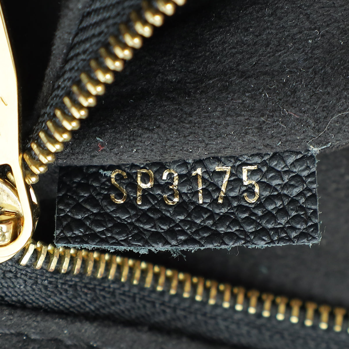 Louis Vuitton Black Monogram Empreinte Saint Germain PM Bag