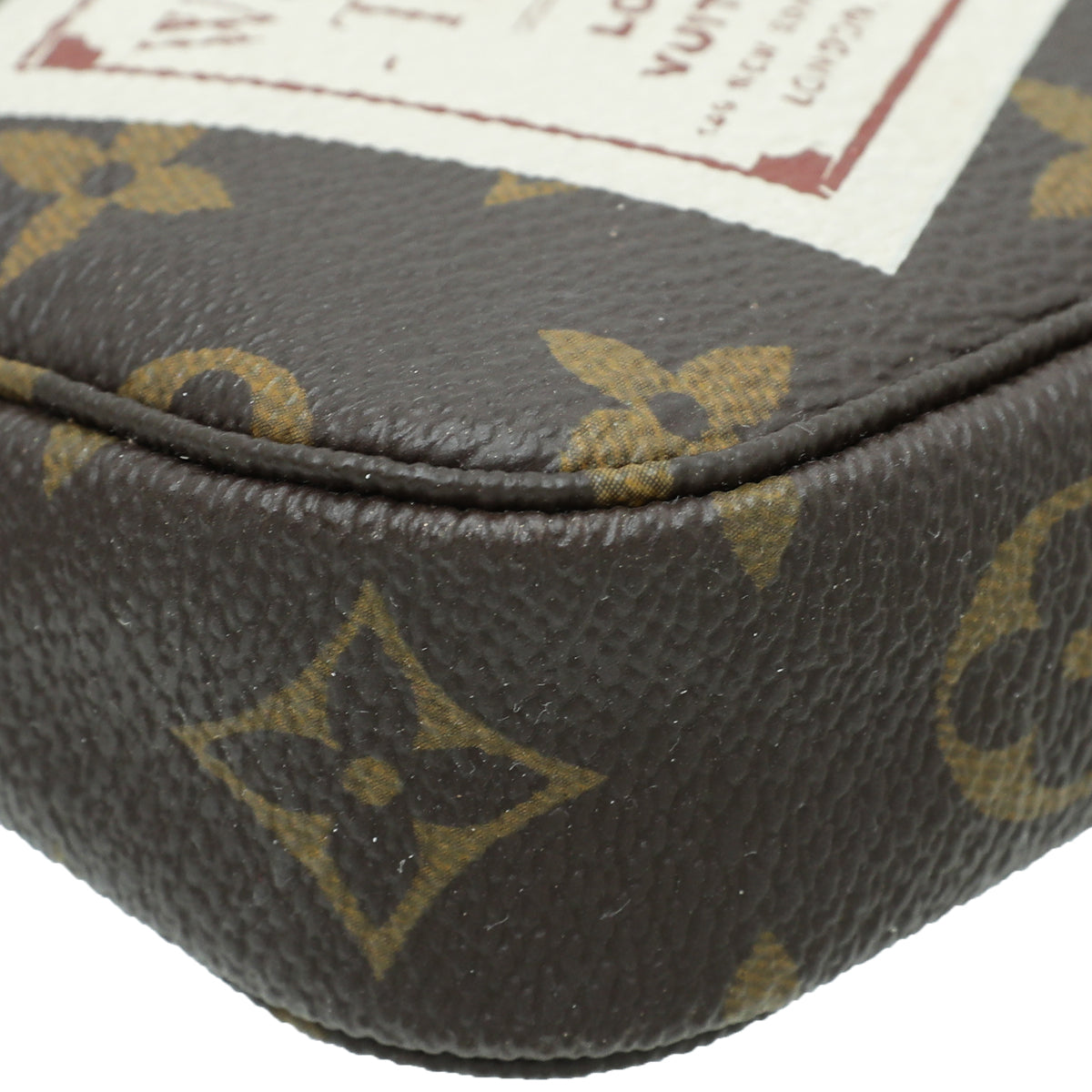 Louis Vuitton Monogram Travel Stamp Mini Pochette Accessoires