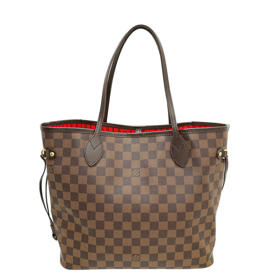 Louis Vuitton Damier Ebene Neverfull MM Bag