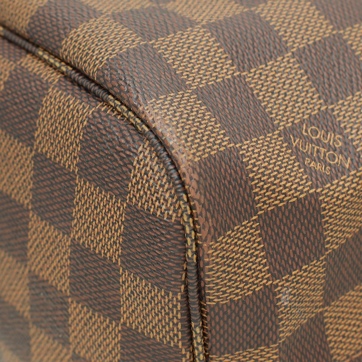 Louis Vuitton Damier Ebene Neverfull MM Bag