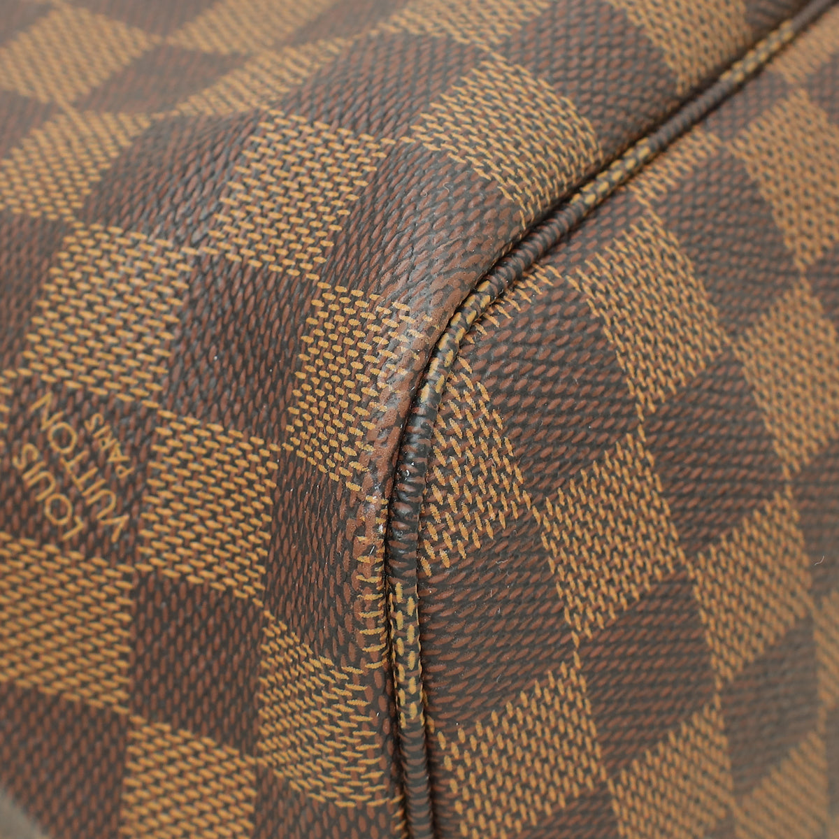 Louis Vuitton Damier Ebene Neverfull MM Bag