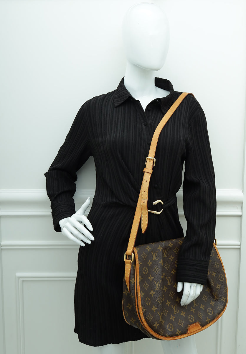 Louis Vuitton Brown Monogram Menilmontant MM Bag