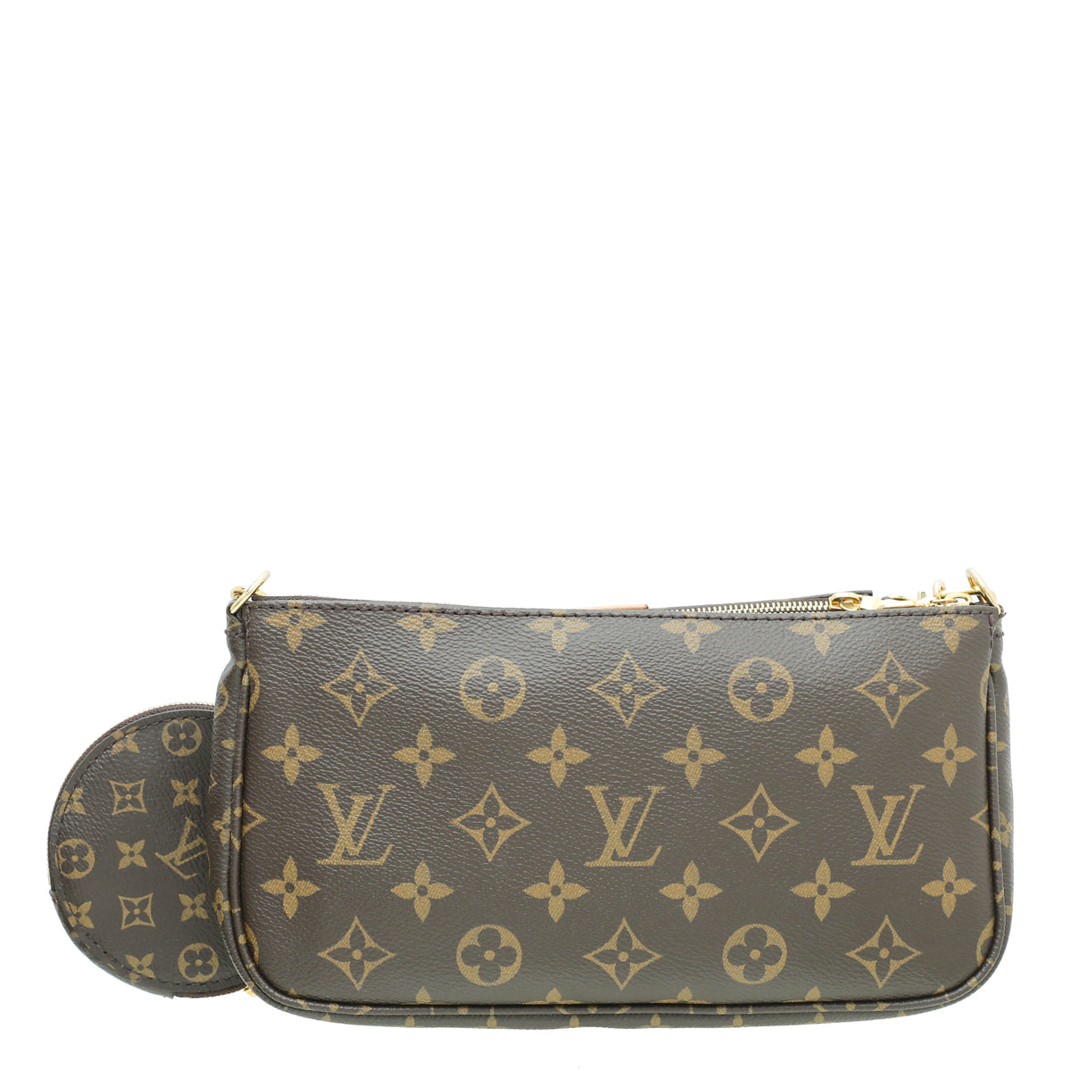 Louis Vuitton Khaki Monogram Multi Pochette Accessories Bag