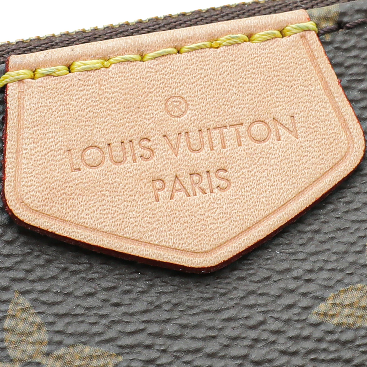 Louis Vuitton Khaki Monogram Multi Pochette Accessories Bag