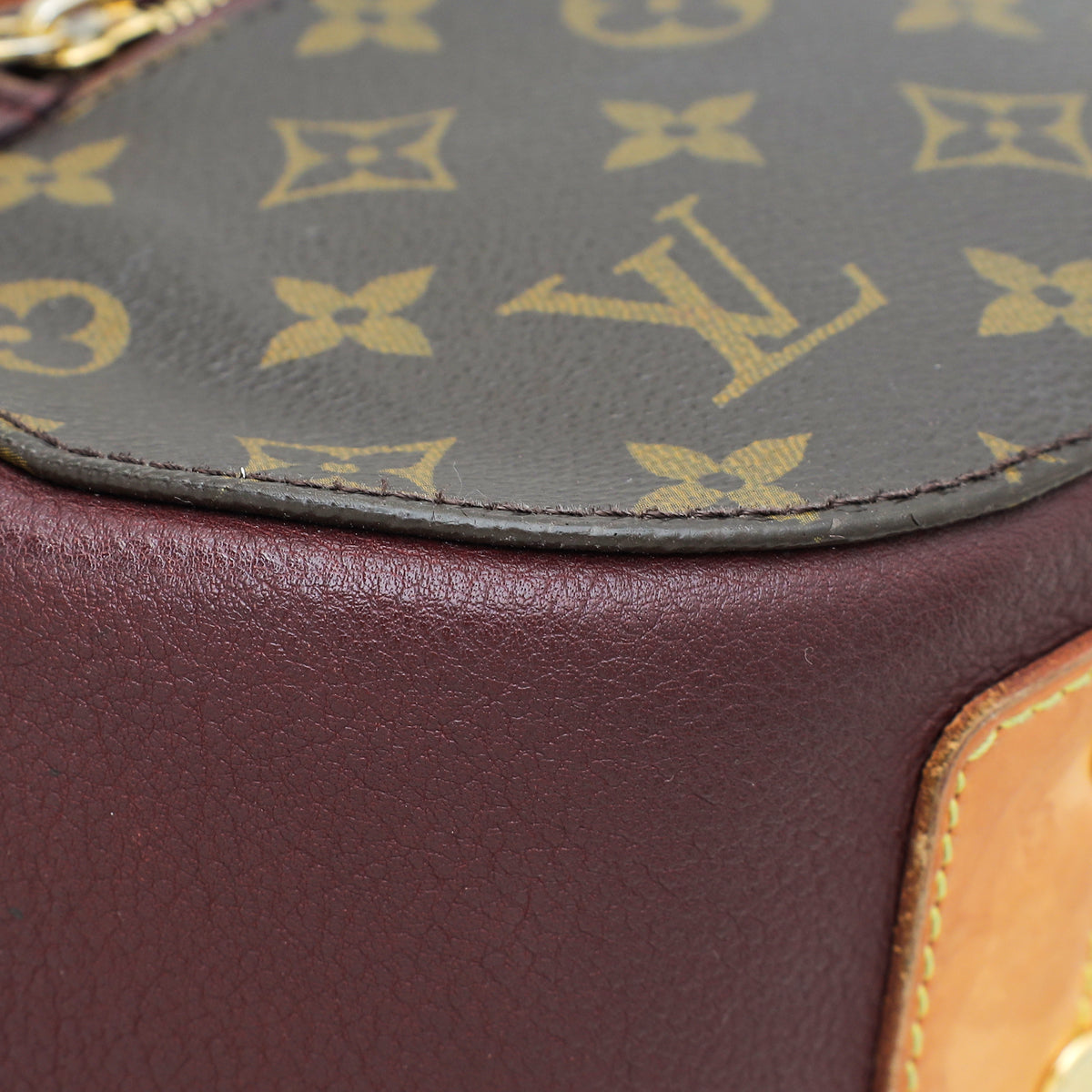 Louis Vuitton Monogram Burgundy Eden MM Aurore Bag