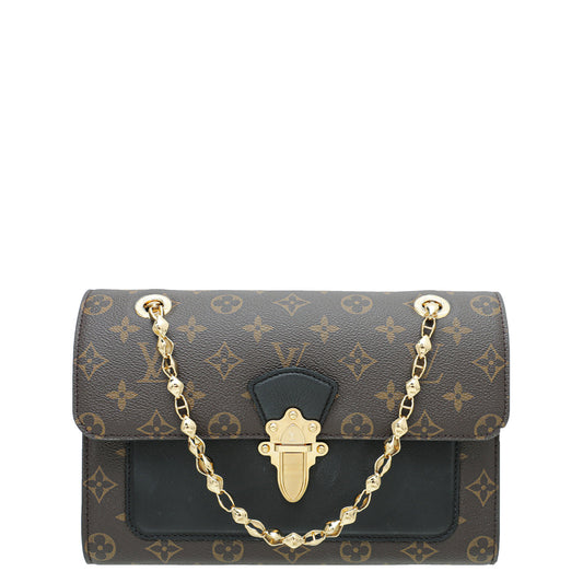 Louis Vuitton Monogram Black Victoire Bag