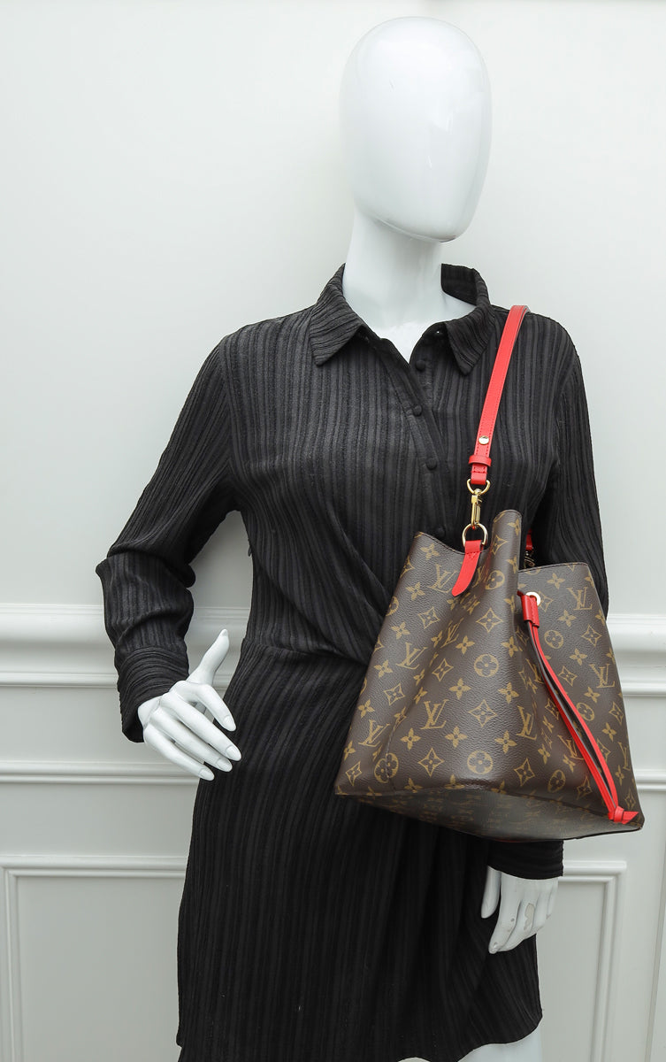 Louis Vuitton Bicolor Monogram Neonoe MM Bucket Bag