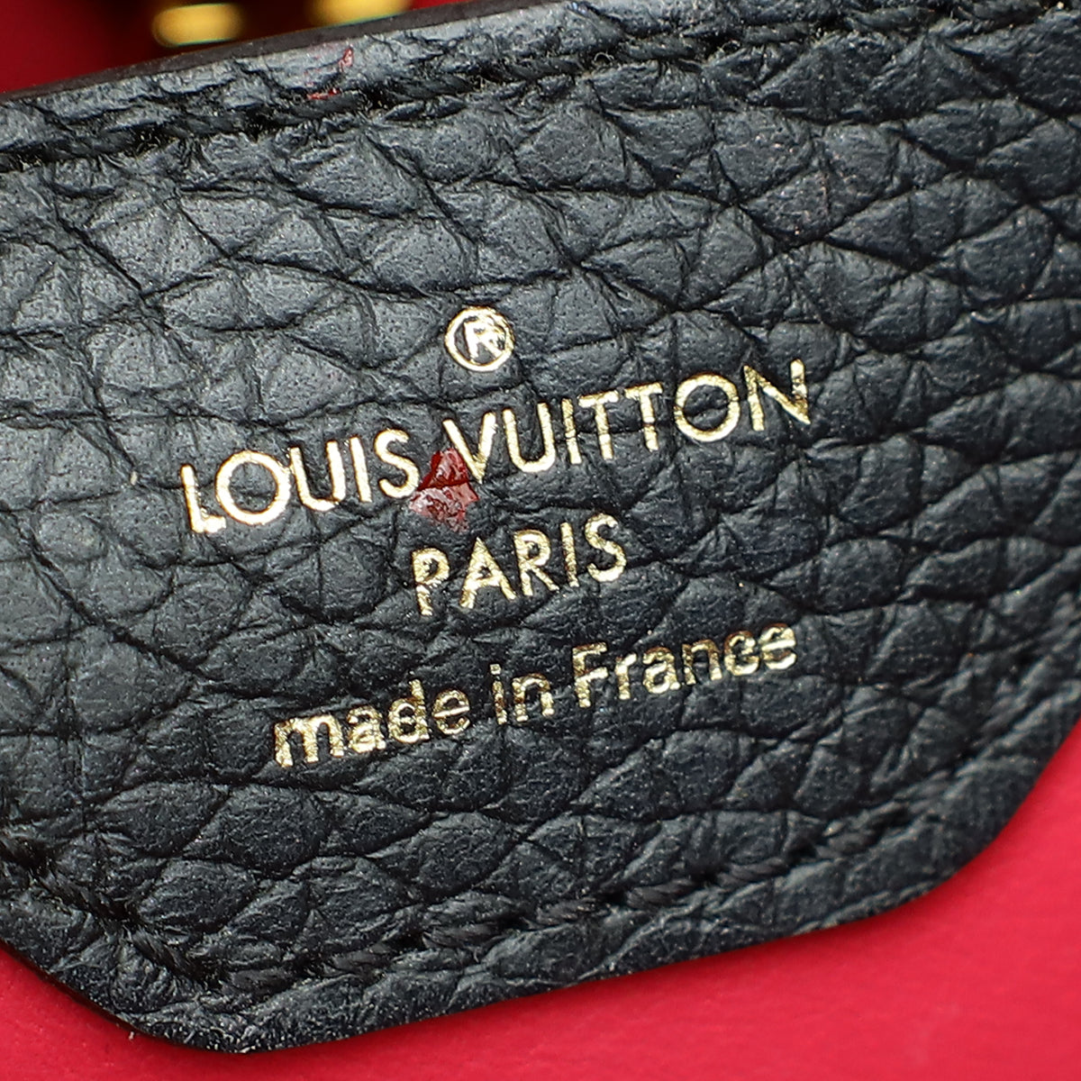 Louis Vuitton Black Capucines BB Bag